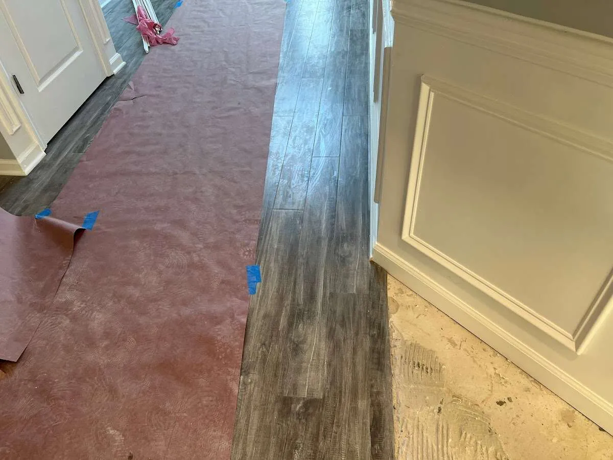 Completed marble shower restoration in Commerce